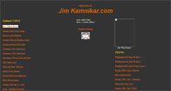 Desktop Screenshot of jimkamnikar.com